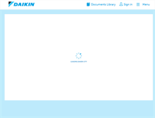 Tablet Screenshot of daikincity.com